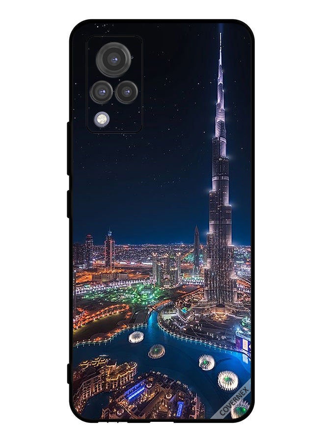 Covernex Protective Case Cover For vivo V21 5G Night View Of Downtown - Image 1