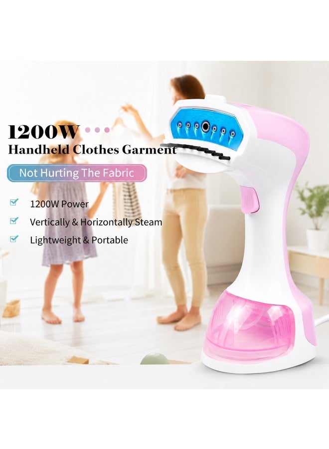 Winmax 1200W Handheld Garment Steamer Portable Clothes Steam Iron Vertical & Horizontal Fabric Steamer for Clothes, Curtains, Upholstery and Travel, Model Y-528 ERPCY-528 - Image 3