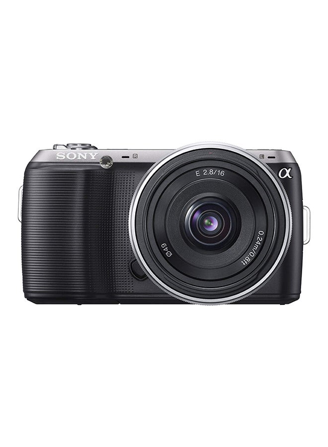 سوني كاميرا ألفا رقمية طراز NEX-C3D مزودة بعدسة ذات بعد بؤري 18-55 مم - Image 1