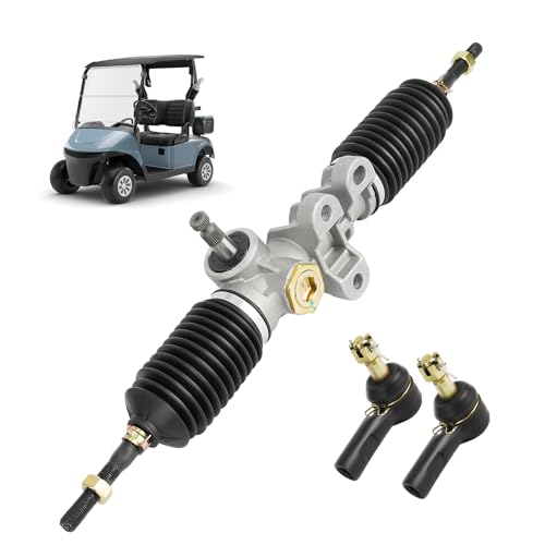 Panglong EZGO Steering Rack Assembly, EZGO RXV Steering Gear Box with Ball Joint and Latch, Suitable for 2008-Up EZGO RXV Gas or Electric Models, OEM# 601500 601580 618239 851-201 - Image 1