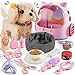 Vanvimen 16 Pcs Robot Dog Toys for Girls Toys for 3 4 5 6 7 8 Year Old Girls Kids Boys Realistic Robot Puppy Toy for 57 68 Ideas Birthday Gifts for Girl 3 4 5 6 Year Old - Image 2