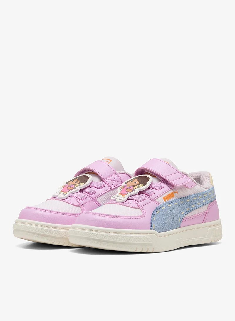 Puma Mauve Glow-Chambray Blue-Powder Pink Kids Caven Iii Dora Ac+ Ps for Women | Best Price UAE