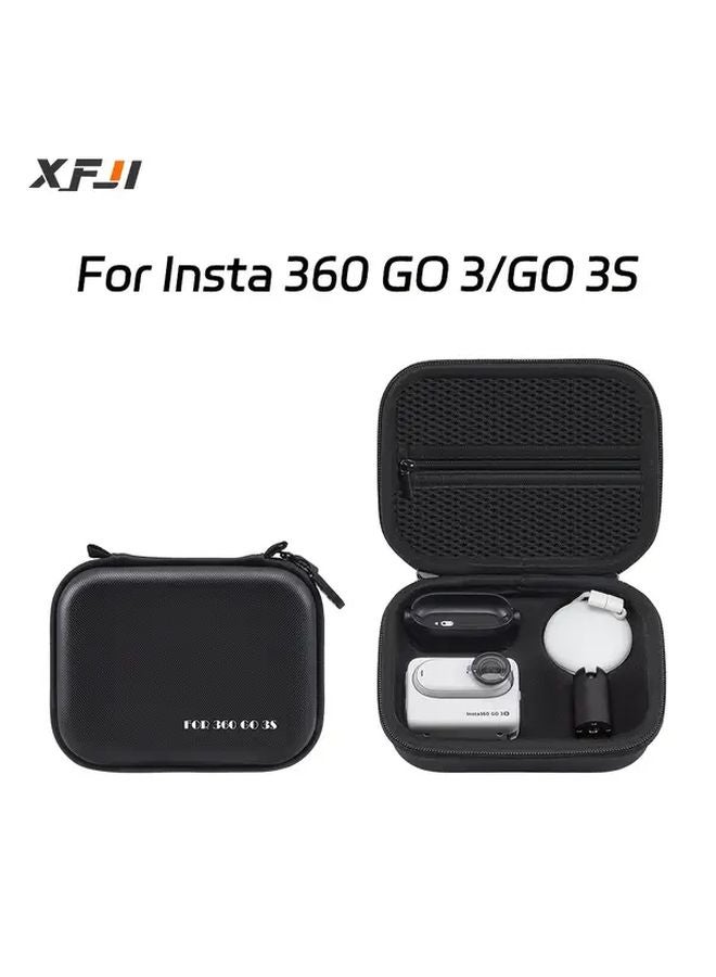 حقيبة تخزين سوداء لملحقات كاميرا Insta360 GO3 وGO3S فقط - Image 2