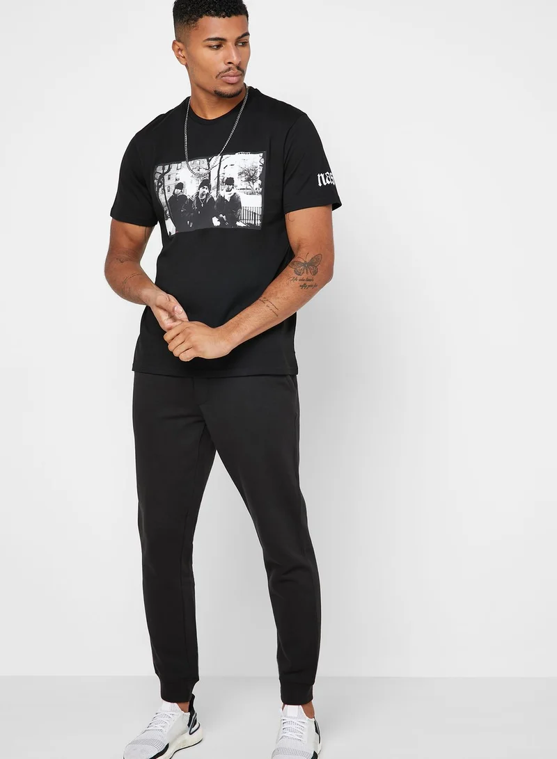 TOPMAN Nas Illmatic Crew Neck T-Shirt