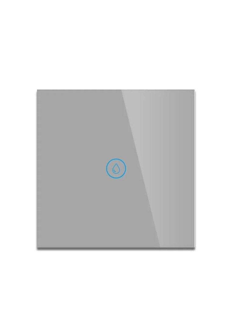 Smart WiFi Heater Switch for Heater, AC, or Motor, Neutral Wire Required, Compatible with Google Home and Alexa, Touch and App Control, Voice and Timing Function (Grey, 40A)