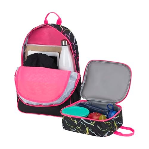 PUMA Unisex Kid's Colony Lunch Kit & Backpack Combo, Knockout Pink, Medium - Image 4