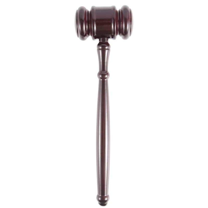 AZOFIA Handmade Wooden Gavel and Block Set Perfect for Lawyer Judge Auction Sale Meetings Student and Gifts (Square Block I) - Image 2