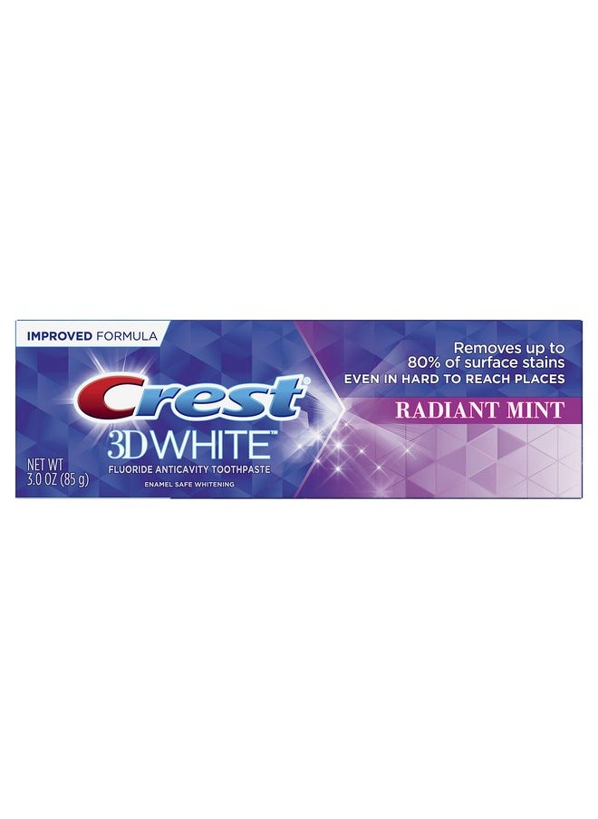 Crest Crest Toothpaste 3d White Radiant Mint, 3oz 