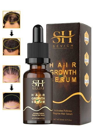 Hair Growth Serum for Thicker Fuller Thinner Longer Stronger Hair Fast and Reduce Shedding Breakage and Hair Loss Non Greasy Easy Application for Women and Men Hair Growth Serum 20ml - pzsku/ZD9BC22FBBB3BB2E32DDDZ/45/_/1679728121/a33d6404-f098-4d10-a996-be47e861f2cc