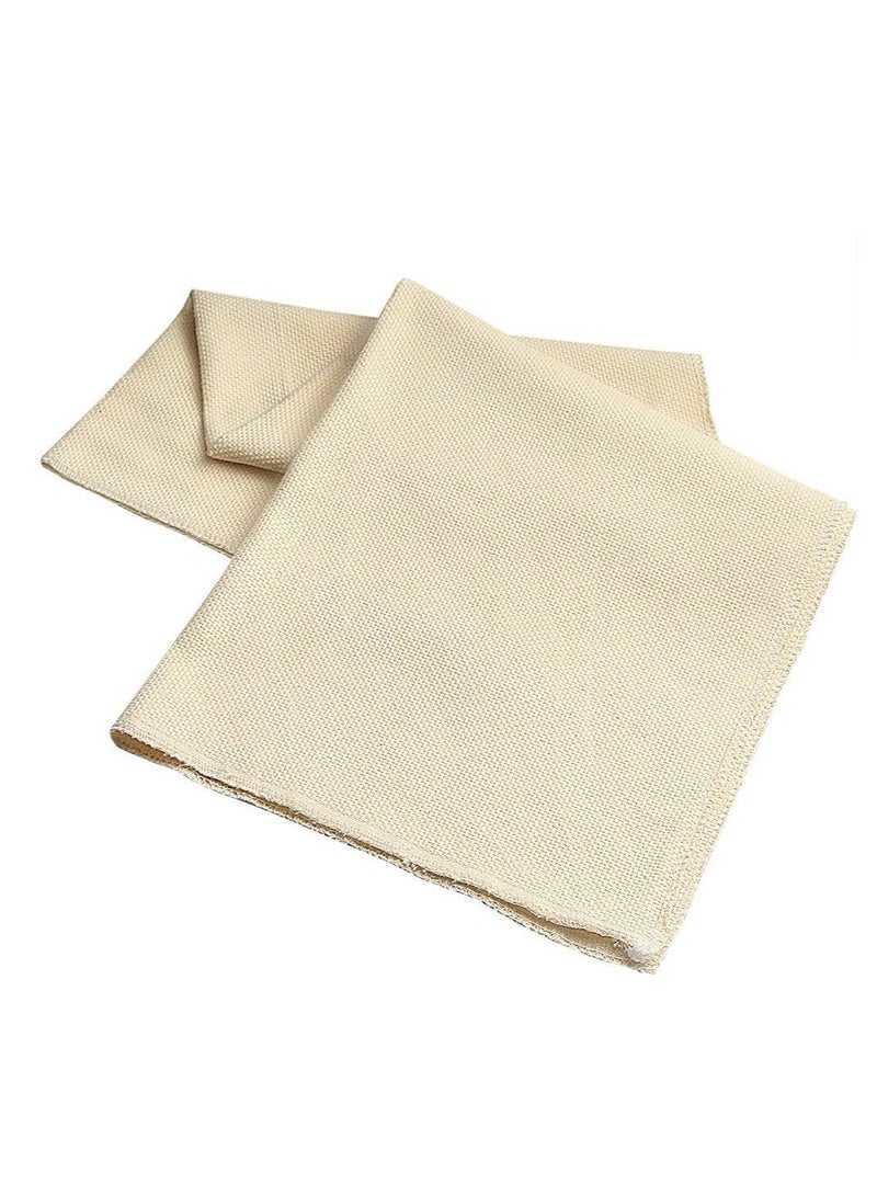 Punch Needle Fabric, Embroidery Fabric, Monks Cloth for Punch Needle Embroidery Rug-Punch u0026 Pinch Needle, 26.4 x 19.3 Inch  - Image 2