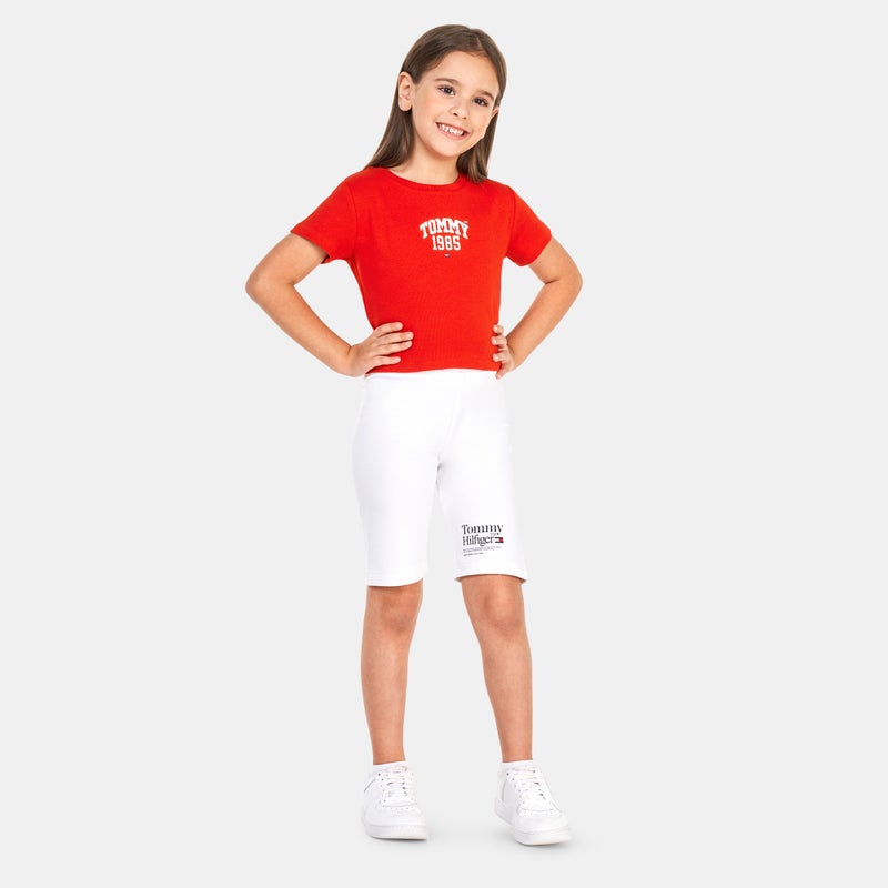 TOMMY HILFIGER Kids' Varsity Rib T-Shirt (Older Kids) - Image 3