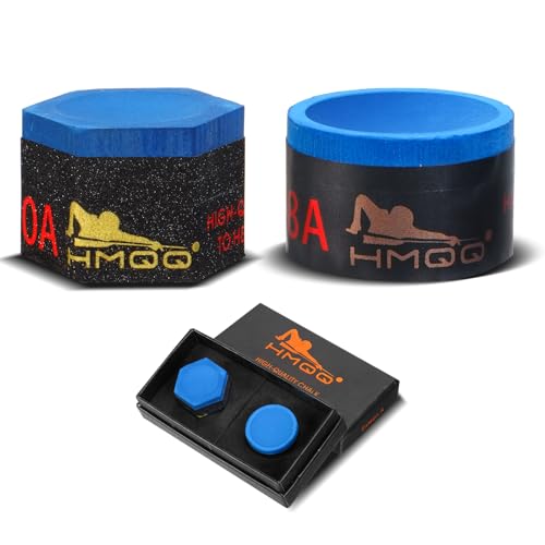 HMQQ Ultra-Premium Nano Pool Cue Chalk Set, 2-Pack – Luxury Billiard Chalk with Precision Grip, Superior Clean Performance & Elite Gift Presentation for Advanced Players and Cue Connoisseurs - Image 1