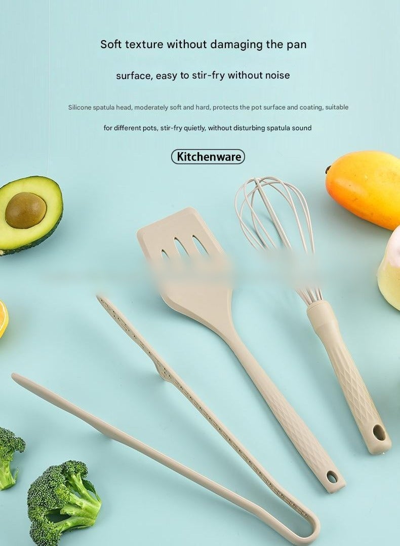 New Silicone Spatula For Non Stick Pans Silicone Spatula Set For Household Use Soup Spoons Kitchenware Cooking Tools 21 Piece Set  - Image 3