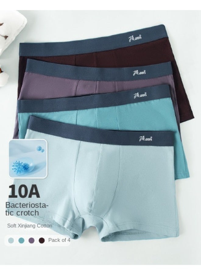 Top melon Pairs Of Men's Underwear With 95% Long-staple Cotton And Antibacterial Gusset, Soft Stretch Cotton Breathable Boxer Briefs For Men - Image 1