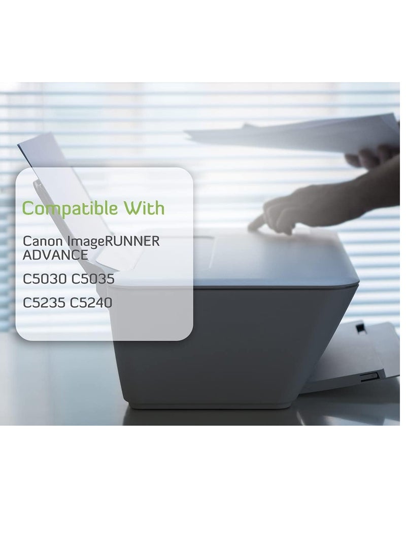 Terabyte 27000 Pages Toner Compatible with NPG-46 GPR-31 NPG46 Canon GPR31 EXV29 C-EXV 29 Canon 2794B003 Canon 2794 B003 Replacement for Canon Imagerunner Advance iR-ADV C5030 C5035 C5235 C524 C50 (1x - Image 2