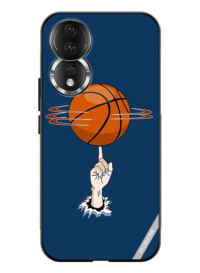 VR CREATIVE Protective Case Cover For Honor 80 Basket Ball In Hand Design Multicolour - Image 1
