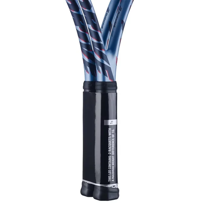بابولات مضرب تنس بابولات PD 98 X2 GEN11 غير مشدود، أزرق معدني/أزرق ليلي، 101550