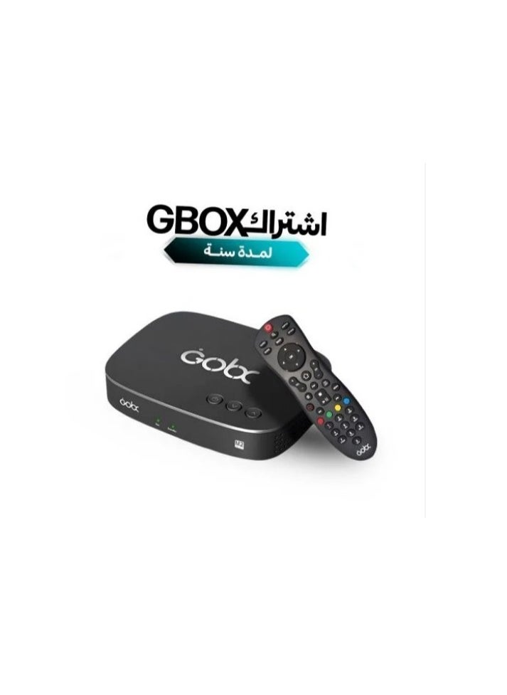 Gobx Gobx M2 Receiver + 12 Months  SSC HD Sports Package+shahed VIP  Subscription  - Image 3