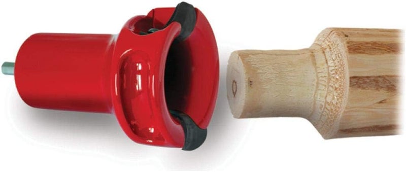 Lumberjack Tools Tenon Cutter for Log Furniture, 1.5" Diameter, Home Series Powder Coated Die Cast Aluminum Body, 1/2" Shank, Dual Blades Create a Radius Shoulder Profile, DIY Made in USA - Image 2
