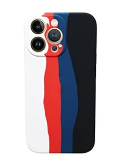 Silicone case Compatible with Phone Cover for iPhone 15 Pro Max (Multi Color)