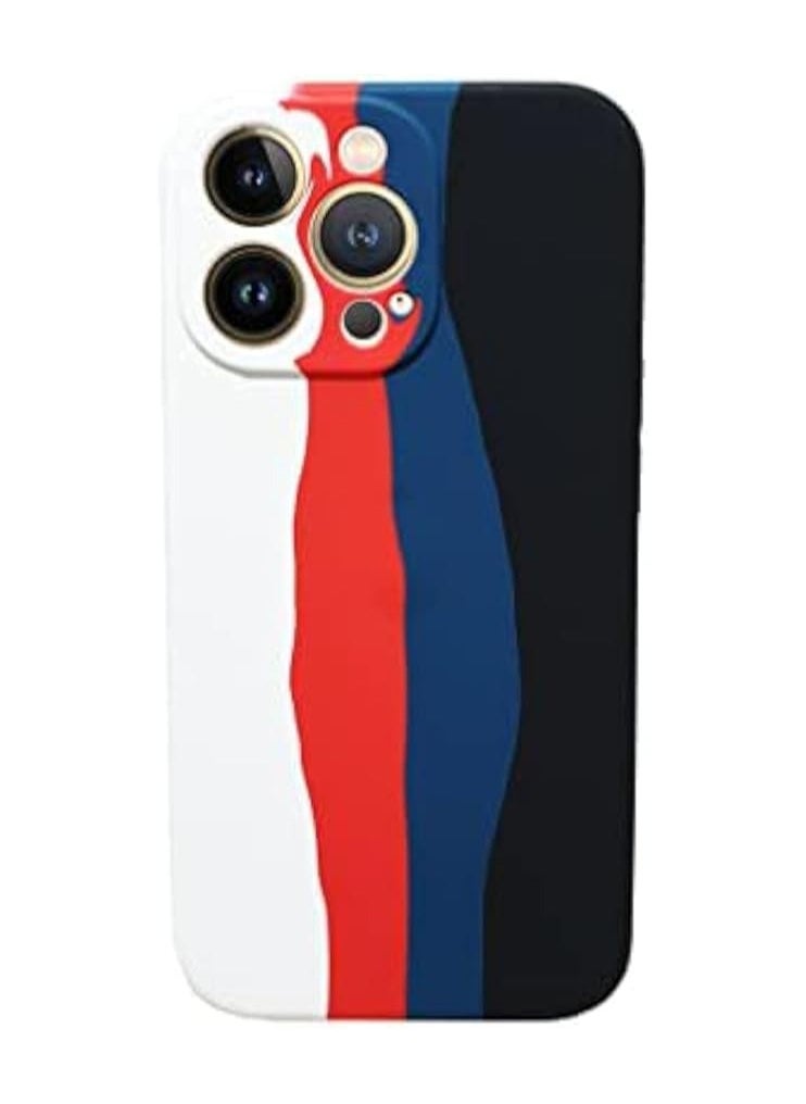 Generic - Silicone case Compatible with Phone Cover for iPhone 15 Pro Max (Multi Color) - Image 1