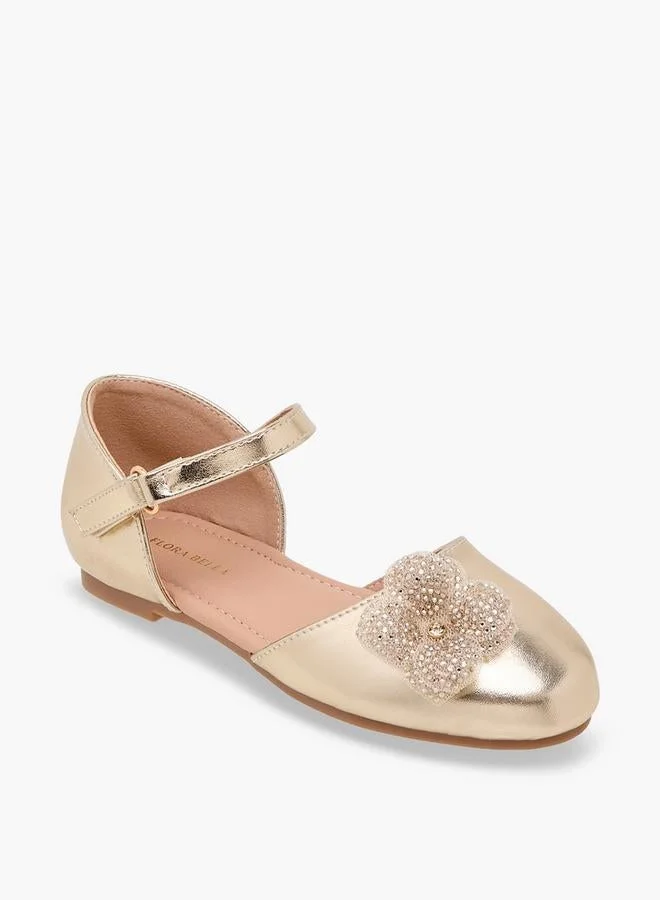 Flora Bella By Shoexpress Flora Bella Girls Embellished Ballerina Shoes
