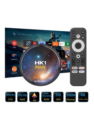 Upgraded  HK1RBOX Android TV Box, 4GB RAM + 64GB ROM Ultra HD 4K Smart TV Box, RGB Light Set Top Box BT5.0, HLG Mode HDR10+ WiFi 6 USB 3.0 - pzsku/ZD9BD0EAF23792BAF0A1DZ/45/1749370279/c4f03e0c-67be-46ac-93da-6713e2974e8c