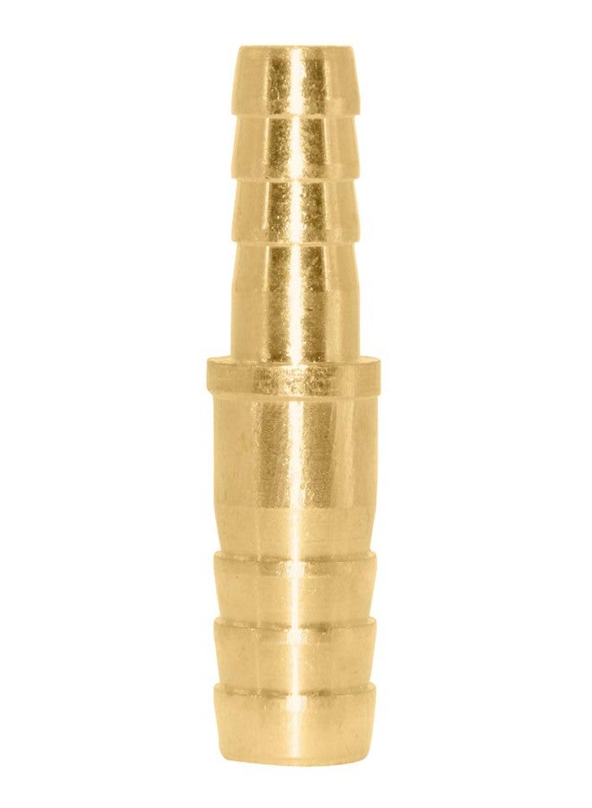 Beduan Brass Hose Barb Reducer, 5/8" to 1/2" Barb Hose ID, Reducing Barb Brabed Fitting Splicer Mender Union Air Water Fuel - Image 3