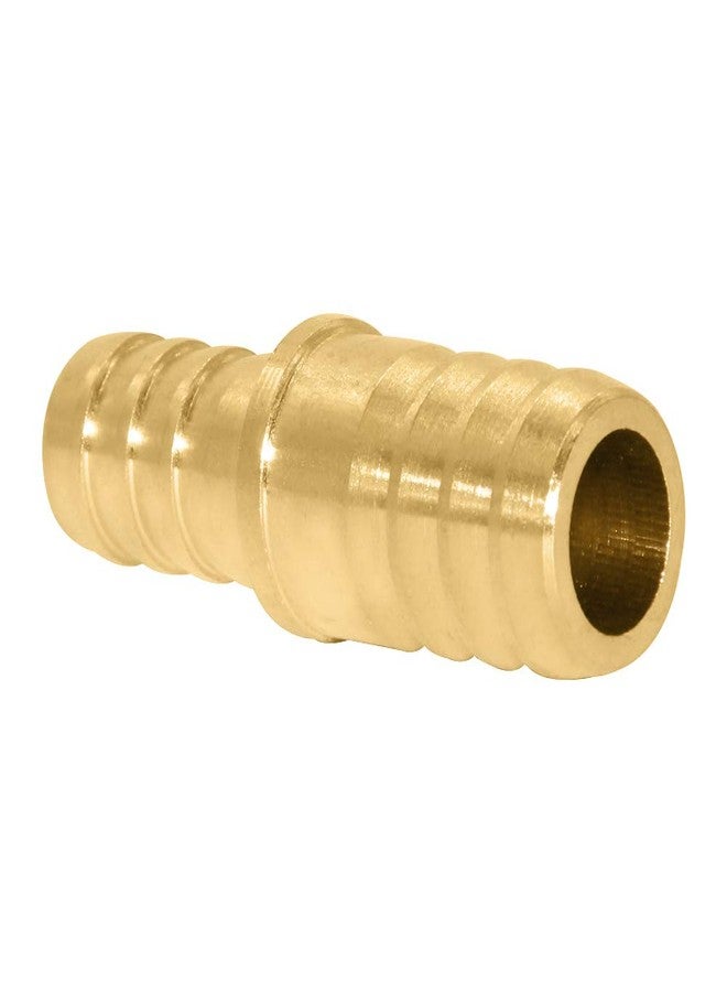 Beduan Brass Hose Barb Reducer, 5/8" to 1/2" Barb Hose ID, Reducing Barb Brabed Fitting Splicer Mender Union Air Water Fuel - Image 2