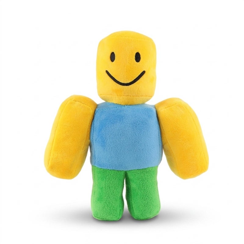New Noob Game Yellow Smiley Robot Plush Toy - Image 1