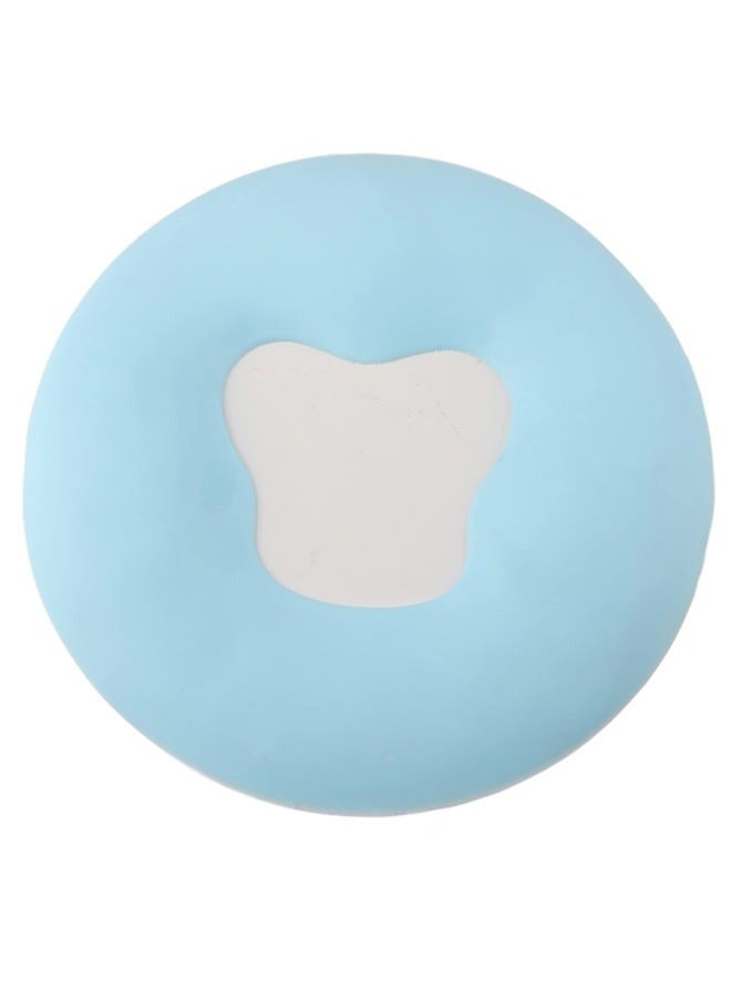 yuyte Face Down Pillow, Soft Silicone Pillow Pad Face Relax Pillow Face Relax Cradle Cushion Pad Soft Massage Face Head Support for Face SPA Beauty Salon [Blue] - Image 1