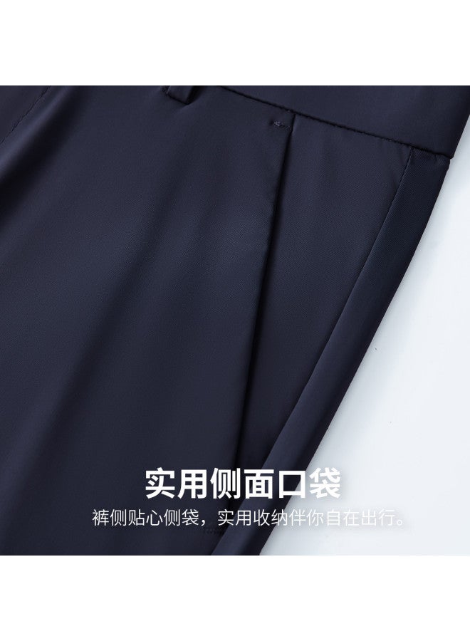 FOLUNSI men's Casual Pants - Spring/summer Minimalist Loose Fit Soft Lightweight Breathable Trousers - Image 5