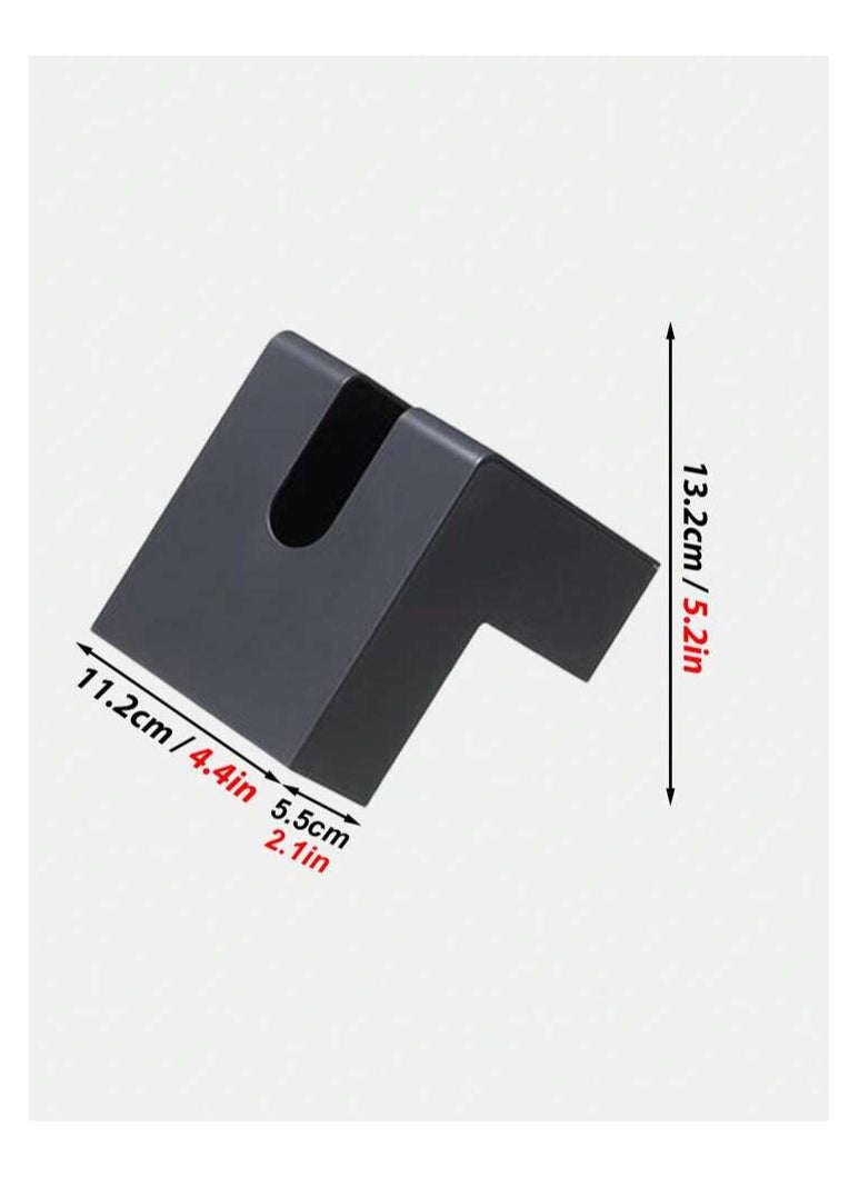 Generic - Creative L-Shaped Tissue Box Black - Image 1