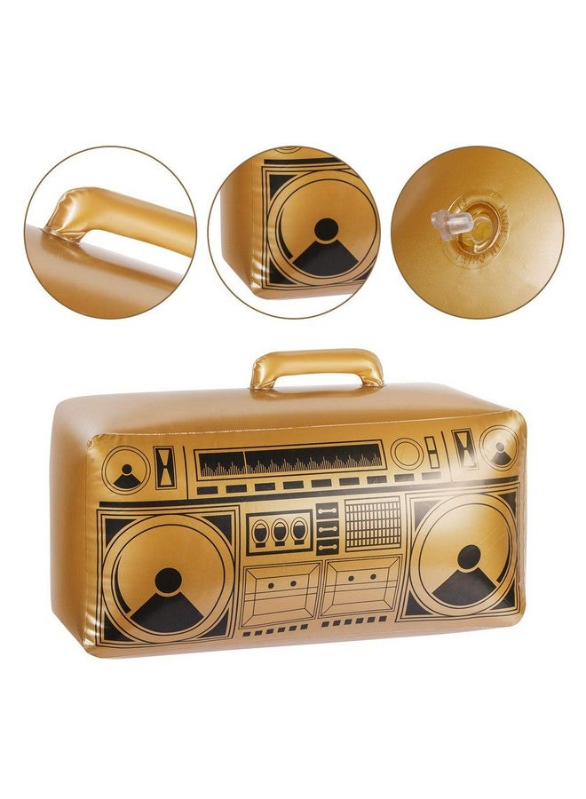 JOLLYSTYLE Inflatable Mobile Phone And Radio Boombox 80S 90S Party Decorations Supplies Cosplay Props Rappers Hip Hop Bboys Costume Accessory - Image 4