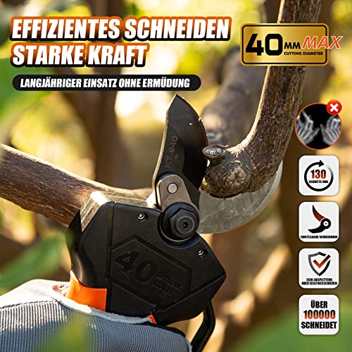 Kebtek 40MM Electric Pruner KT940 (Bare Tool Machine Only) - Image 3
