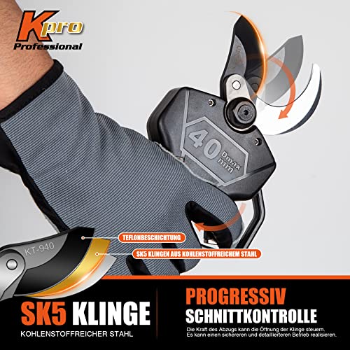 Kebtek 40MM Electric Pruner KT940 (Bare Tool Machine Only) - Image 2