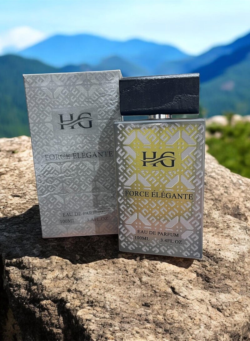أتش جي عطر إليجانت فورس اودي بارفيوم 100 مل - Image 2