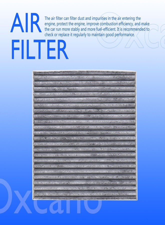 OXCANO فلتر هواء المقصورة OXCANO CAF1948P متوافق مع سيارات هيونداي كونا (2018-2023)، توسان (2016-2021)، فيلوستر (2019-2021)، فيلوستر N (2020-2022)، فينيو (2020-2024)، كيا سيلتوس (2021-2024)، سول (2020-2024)، سبورتاج - Image 3