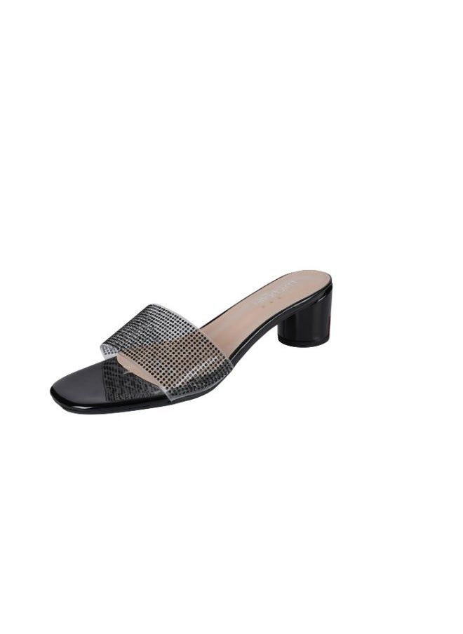 Michelle Morgan Ladies Mid Round Heel 114RJ507 Black - pzsku/ZD9BDAB1D6A552EF9107DZ/45/_/1679219762/48979e22-fc47-4b43-8c96-7d887cbf3a32