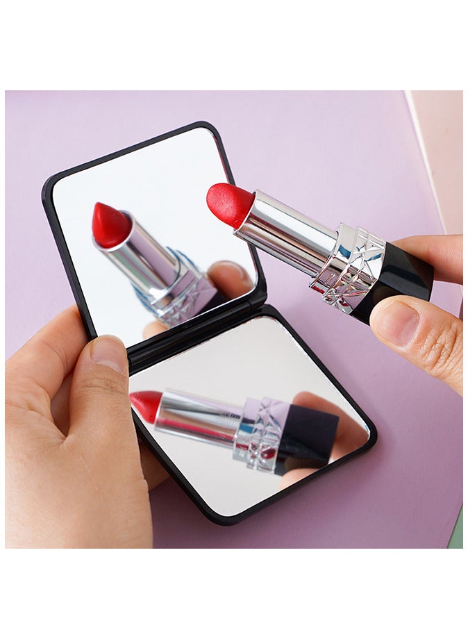 مرآة صغيرة لحقيبة مكياج صغيرة مرآة قابلة للطي في الجيب - Image 2