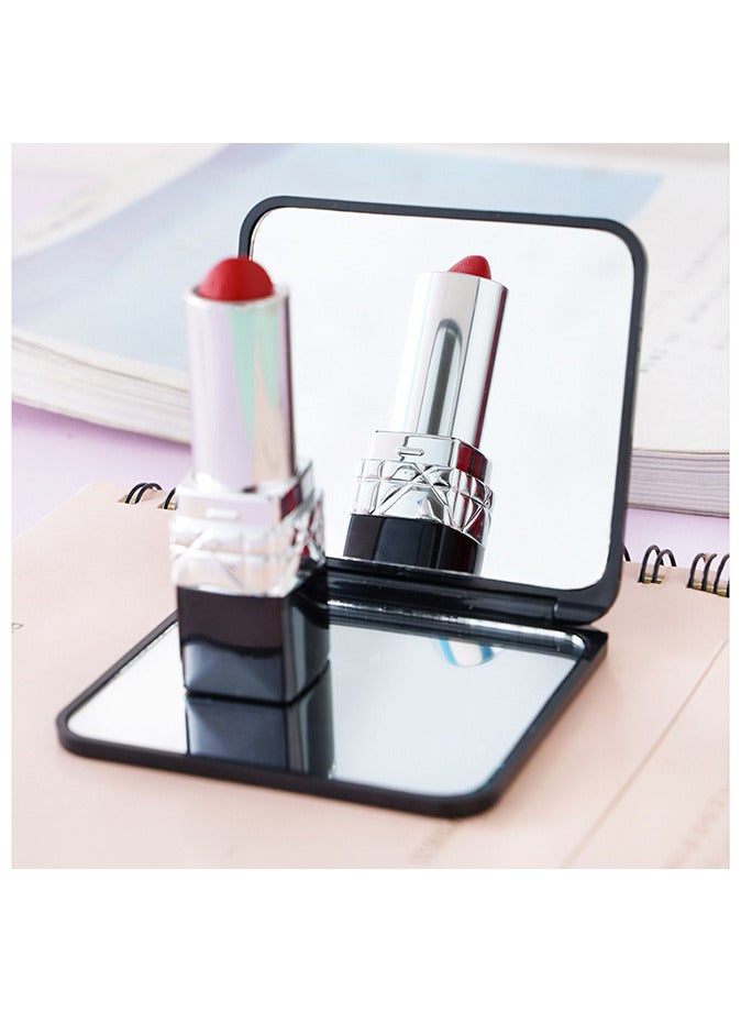 مرآة صغيرة لحقيبة مكياج صغيرة مرآة قابلة للطي في الجيب - Image 3