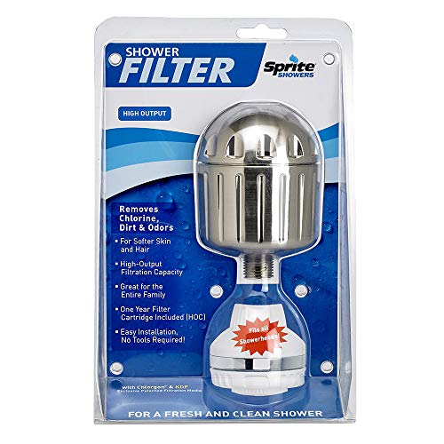Sprite Showers HO2-BN High Output 2 Universal Shower Filter Housing, Brushed Nickel - Image 2