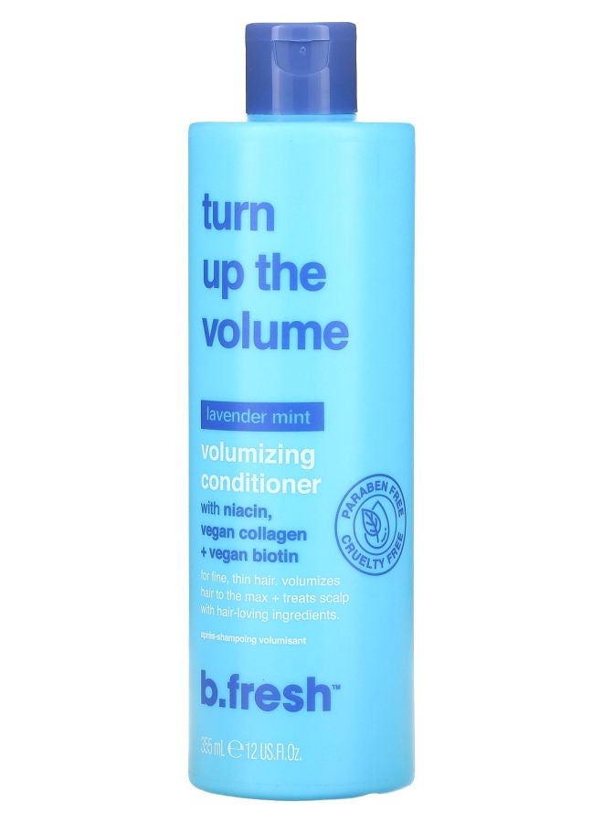 Turn Up The Volume Volumizing Conditioner Lavender Mint 12 fl oz (355 ml)