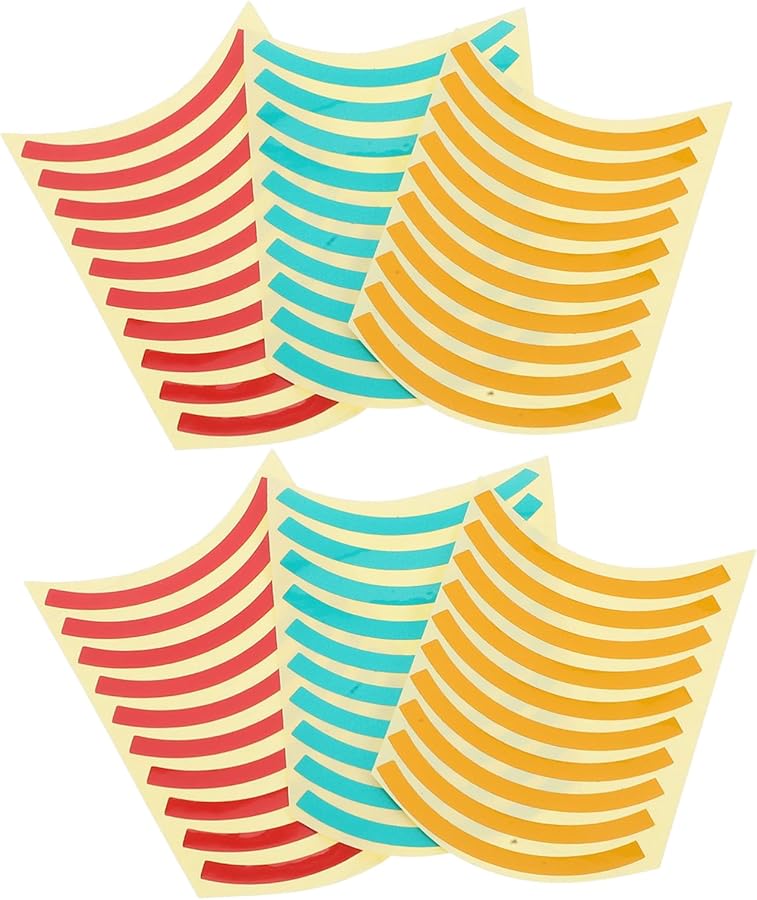 60pcs Pressure Gauge Limit Marking Decals 7X0 5X0 1CM Fade Resistant Industrial Stickers - Image 1