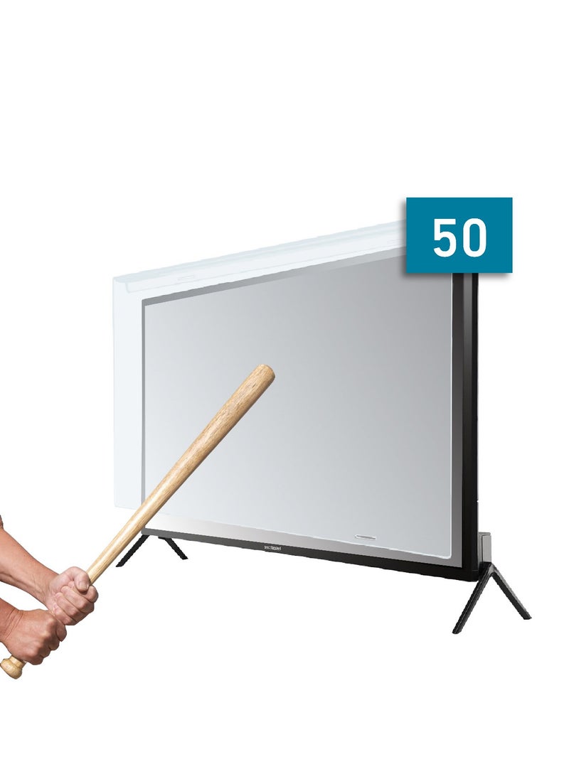 Sea Technology - 50 Inch Tv Screen Protector, Made of Solid Acrylic Material with a Thickness of 3 mm, Anti Blue light, Anti Scratches, Guard against Radiation, Compatible with all Types of Tv screens - Image 1