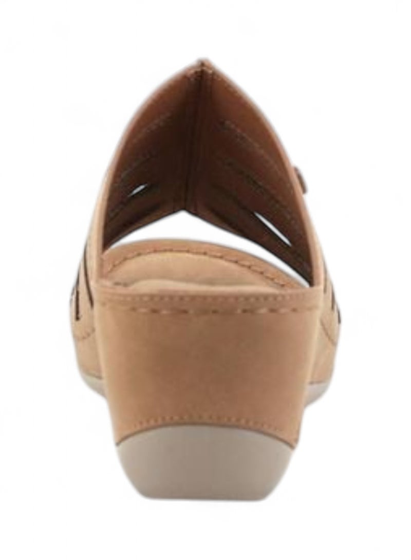 Bata Comfort Slip-On Wedge Sandal - Image 3