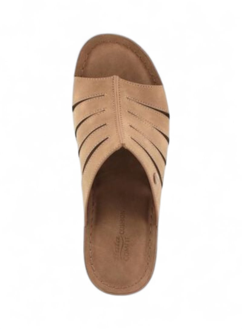 Bata Comfort Slip-On Wedge Sandal - Image 4