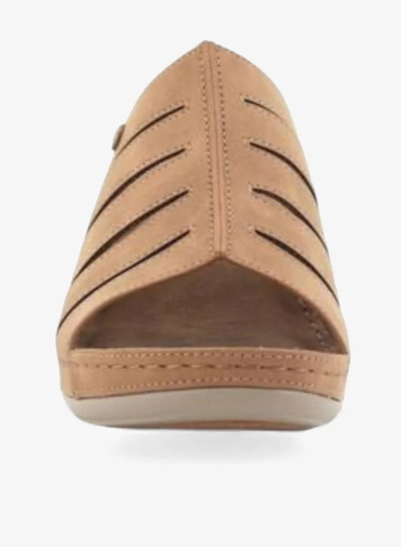 Bata Comfort Slip-On Wedge Sandal