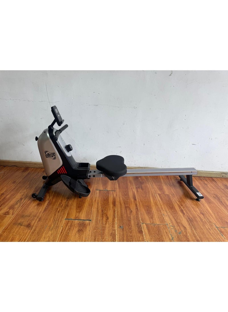 الكوتش جهاز تجديف رياضي منزلي (Rowing Machine)، ويُستخدم لتمارين الكارديو وتدريب الجسم بالكامل بطريقة فعّالة. - Image 4