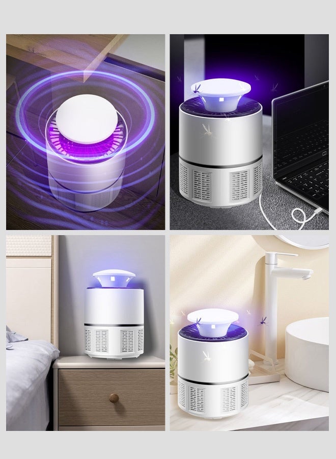 Generic Silent LED Mosquito Killer Lamp Silent Fly & Insect Zapper for Home, Bedroom, Kitchen, and Office (19 x 13 x 13cm)  - Image 5
